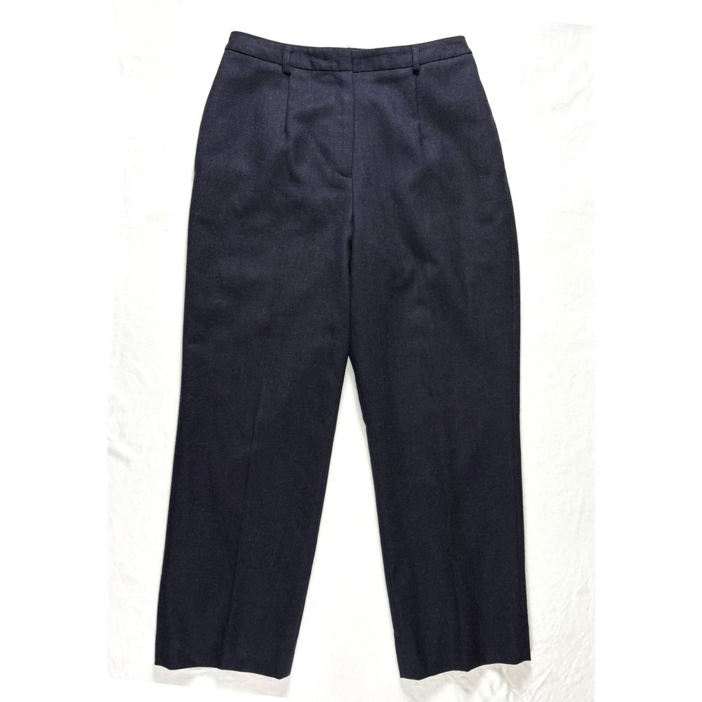 Vintage Pendleton Wool Flat Front Dress Pants‎ Womens 10 Petite Tailored Preppy